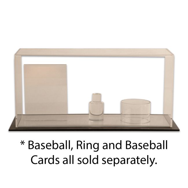 display cases for baseball cards Graded Card Display Tabletop /w Standing Legs