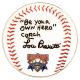 BE YOUR OWN HERO BASEBALL PIN